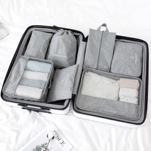 Nordic Style Oxford Cloth Simple Wardrobe Organizer Bag Set