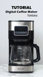 Bolde Coffee Maker Digital Fontana - Kapasitas 15 Ltr