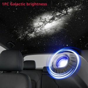 SEAMETAL | SEAMETAL Universal HD Car Atmosphere Projector Light USB Powered Brightness Adjustable Multiple Scenes LED Starry Star Light