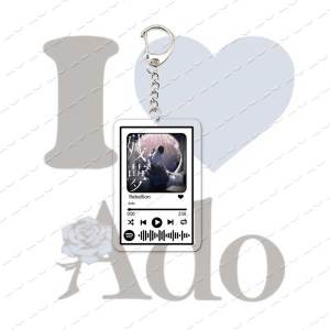 Popular Singer Ado Keychains Usseewa Show Odo AiAiA Charm Keychains for Accessorie bag Pendant Fans Friends Gift