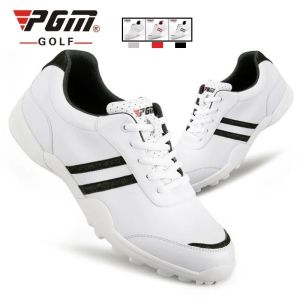 Pgm Golf Shoes For Woman Waterproof Sports Shoes Ladies Breathable Golf Sneakers Lightweight Anti-Slip Trainers For Golfer Gift