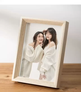 SG Stock Simple Photo Frame Wooden Picture Frame for Home and Office Modern Decoration Table Frame Teachers Day Gift Christmas Gift