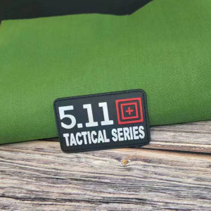 Soft Rubber Tactical Military Patch 3D Embroidery Magic Stick Arm Badge Military Emblem Soft Rubber Patch