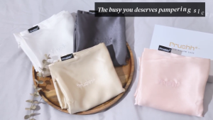 Prushh Luxury Silk Pillowcase Grade 6A Silk (22 Momme) Queen Size with Zipper (1 piece)