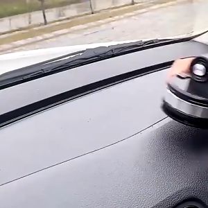 Universal 360° Long Neck Car Mount Phone Holder Mobile Stand with Silicon Sucker With Strong ABS Silicon Base JX-036