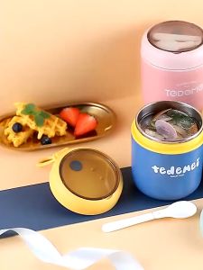 530ml Soup Container Baby Food Container Stainless Steel Thermos Food Jar Lunch Box Keep Warm Stainless Steel Water Bottle Thermal Food Container 保温饭盒
