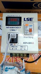 BỘ THIẾT BỊ CHỐNG GIẬT LSE KÈM ĐỒNG HỒ ĐO V/A