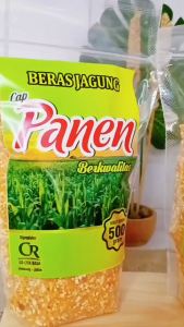 Beras jagung asli 1kg cap Panen untuk diabetes dan diet