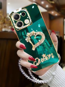 Xiaomi Redmi Note13 pro Phone Case Luxury High End Diamond Embedded Ultra Thin Anti-Fall Silicone Soft Shell Creative Trendy Individual