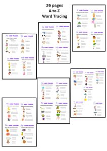 Activity Books Tracing AlphabetNumberWetherSolar System Exercise Book For Nursury Education Kids