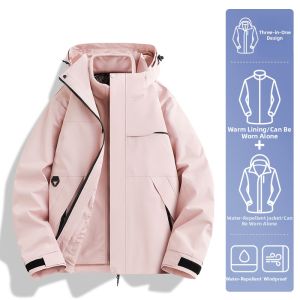 XUEFENGLANGYIN | Lightweight 3-in-1 Waterproof Windproof Jacket