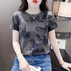 QIAOXIZI | Plus Size Loose and Slimming T-Shirt