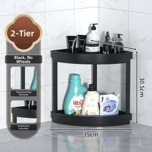 NIFENG | Bathroom Corner Storage Rack Multi-layer