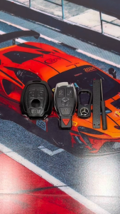 Cover Kunci Mercedes Benz A C E S G Class CLA CLS GLA GLC GLK GLS AMG W204 C200 C250 Key Cover Case