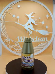 น้ำยาขจัดคราบสนิม บนผิวทองเหลือง สูตรเข้มข้น BRASS SHINE (NEW) 250 ML