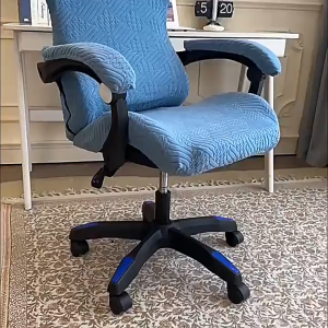 Gaming Chair Cover Removable Solid Color Seat Cover Elastic Armchair Seat Cover for Home Office