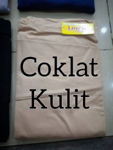 Baju Manset Dalaman Gamis Polos Wanita Bahan Kaos Ukuran XL