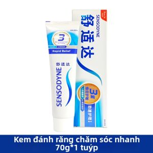 SENSODYNE | Kem Đánh Răng Chăm Sóc Nhạy Cảm Bổ Sung Fluoride Giảm Đau Răng Bảo Vệ Dị Ứng Làm Mát Lưỡi