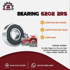 BEARING BERING BANTALAN LAHAR RODA 6202 2RS