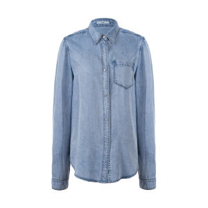 Simple Versatile Regular Shoulder Denim Jacket