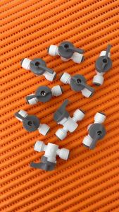 1/4" Inline Tube Tap Shut Off Ball Valve Quick Fitting Connection