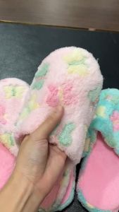 รองเท้าใส่ในบ้าน รองเท้าขนนุ่ม พื้นกันลื่น สลิปเปอร์ รองเท้าใส่ในบ้าน ใส่ในออฟฟิศ