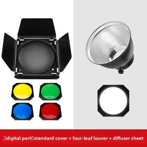 Falcon Eyes | Honeycomb Filter Four-leaf Baffle Light Diffuser Attachment