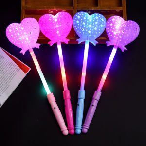 แฟชั่น LED กระพริบ Glow Stick Wand FIVE-pointed Star Fairy Wand ของเล่นเด็กรูปดาวส่องสว่างของขวัญวันฮาโลวีนคริสต์มาส 