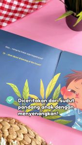 Dimdum Mau Tidur (Dimdum Wants to Sleep) - Buku Lipat Bilingual | Boardbook Anak