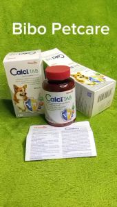 Calci Tab viên bổ sung canxi và khoáng cho chó mèo giúp xương chắc răng khỏe hộp 50 viên - Medipet