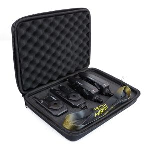Hirisi S7 Carp Fishing Bite Alarm 1+4 Set Waterproof LED Indicator Adjustable Volume  Outdoor Carp Fishing Tackle