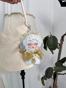 Bubble Empire Winter Symphony Doll Clothes Blue Snow Song Light Weaving Garden Plush Hanging Ornament Pearl Original Accessories