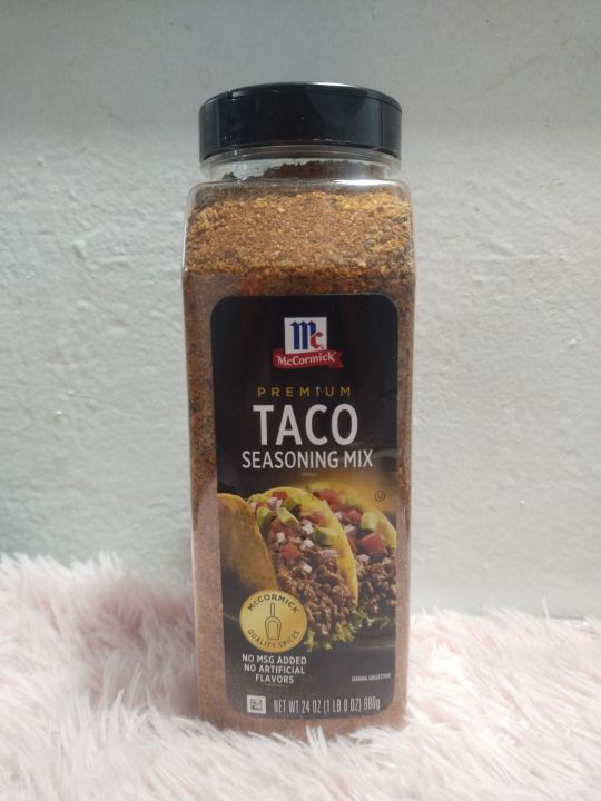 Mccormick Premium Taco Seasoning Mix 680g Lazada Ph