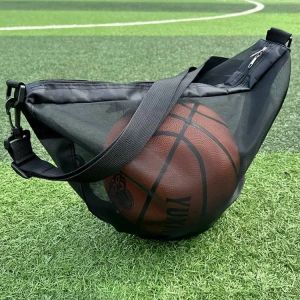Túi Đựng Bóng Thể Thao Dung Tích Lớn Túi Đeo Chéo Vai Đơn Túi Lưới Đựng Bóng Rổ Đa Năng Túi Đựng Đồ Thể Thao Di Động
