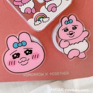 Cute Cartoon Rabbit Phone Holder Universal Magnetic Absorption Butterfly Knot Silicone Gel Stand for Mobile Phones