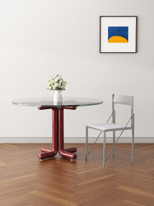 ALEDAN | Ergonomic Mid-Century Stainless Steel Chair