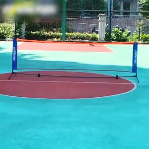 Professional Portable Pickleball Net System Regulation Size Easy Setup for Indoor & Outdoor Foldable Tennis Net Alternative