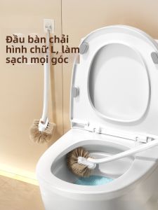 Maryya | Bàn Chải Toilet Đầy Đủ Mới Tay Cầm Dài Treo Tường