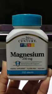 21St Century Magnesium 250Mg 110 Tablets Migraine Inflammation
