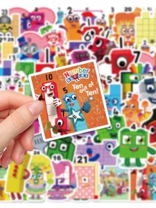 Numberblocks Tiếng Anh Khai Sáng Miếng Dán Phong Cách Hoạt Hình Đồ Chơi Học Sinh Trẻ Em Phần Thưởng Trang Trí DIY Vẽ