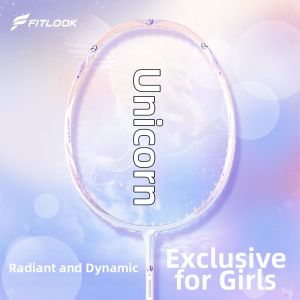 fitlook | Carbon Fiber Lightweight Durable Womens Badminton Racket Set