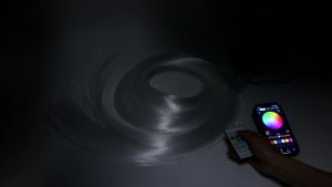 New 16W Car Starry Sky Light Interior Atmosphere Light Twinkle Starry RGB Stream Light Ceiling Car Home Decor RGBW Fiber Optic