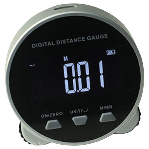 Welcomehome Electronic Tape Measure Digital Roller Ruler Rechargeable Distance Gauge 0-199.999m for Cylindrical Diameter Measurement