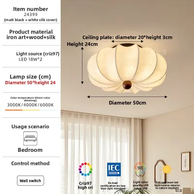 FANCY LAMP CLUB | Elegant Retro LED Ceiling Light