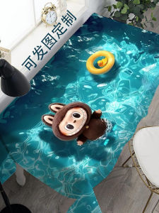 Bàn Trang Trí Phòng Ngủ Hoạt Hình Lala Tablecloth Chống Bụi Trang Trí Bàn Trà Bàn Ăn Bàn Trang Điểm Bàn Làm Việc Ký Túc Xá