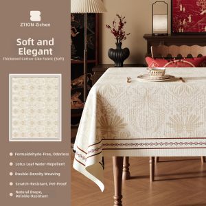 ZTION | No-Wash Waterproof Grease-Proof Luxury Tablecloth
