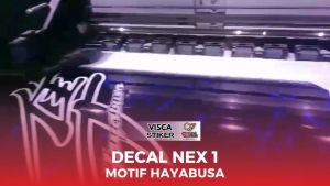 Decal Suzuki Nex 1 Full Body Stiker Motor Suzuki Nex 1 Full Body Striping Suzuki Nex 1 Hayabusa