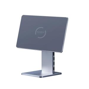 Hagibis | Magnetic iPad Stand with Rotating Suspension and Docking Station