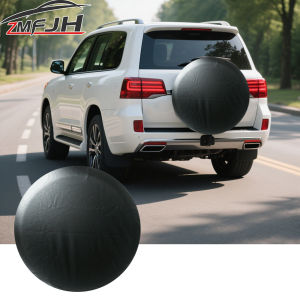 1PC 14"-17" Inch PVC Leather Car Spare Tire Wheel Cover Protector For All Car Tire Bag Spare Wheel Tire Cover Black Protector