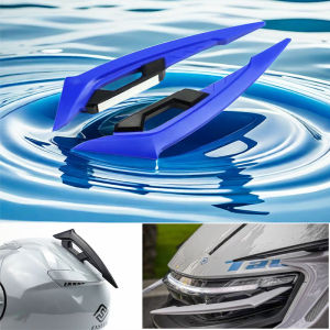 1 pair Motorcycle Aero Wings Universal Front Rear Spoiler Kit for 250SR Ninja 400 R3 GSXR Carbon Fiber Style Airflow Stabilizer